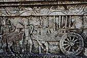 Candi Panataran - Main Temple. Krishnayana reliefs. 